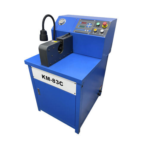 Pressa crimpatrice per tubi flessibili - KM-83C - Handanshi Kangmai Hydraulic Equipment Co. Ltd. - interamente automatica / idraulica / controllata da PLC
