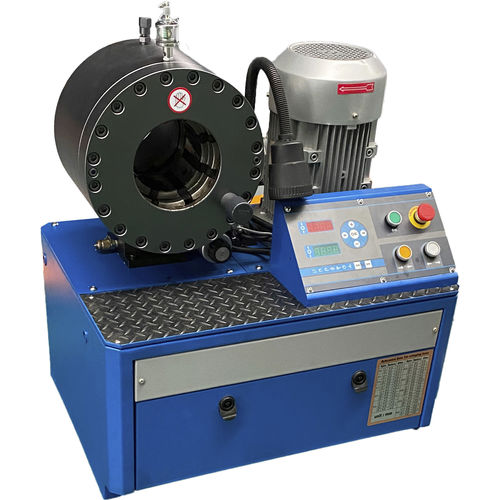 Pressa crimpatrice per tubi flessibili - KM-32WD - Handanshi Kangmai Hydraulic Equipment Co. Ltd. - per tubi flessibili idraulici / automatica / idraulica