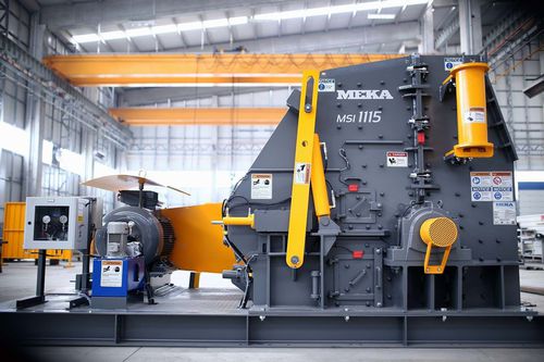 Frantoio a percussione - MSI1115 - MEKA Crushing Screening and Concrete Batching Technologies - fisso / per la produzione di sabbia / secondario