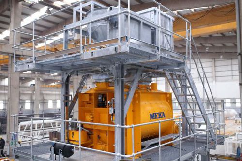 Centrale di betonaggio stazionario - K140 - MEKA Crushing Screening and Concrete Batching Technologies - compatto / continuo