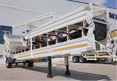 Trasportatore a nastro - MEKA Crushing Screening and Concrete Batching Technologies - inclinato / da trasporto / d'alimentazione
