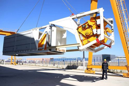 Centrale di betonaggio semimobile - MB-C30 - MEKA Crushing Screening and Concrete Batching Technologies