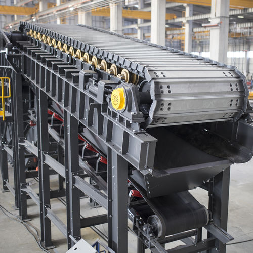 Alimentatore a piastre snodate - MAF 1245 - MEKA Crushing Screening and Concrete Batching Technologies - a motore