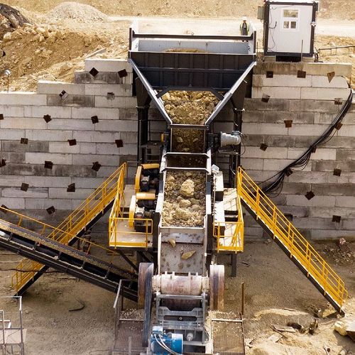 Alimentatore a piastre snodate - MWF series - MEKA Crushing Screening and Concrete Batching Technologies - per prodotti sfusi / per via umida