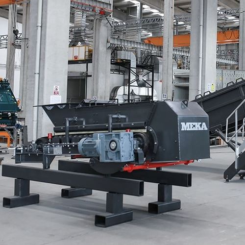 Alimentatore a nastro - MBF - MEKA Crushing Screening and Concrete Batching Technologies - ad uso industriale / continuo