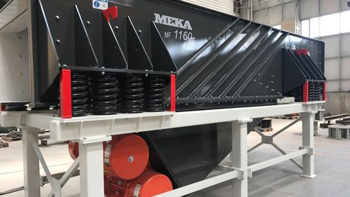 Alimentatore a vibrazione - MGF series - MEKA Crushing Screening and Concrete Batching Technologies - ponderale / grizzly
