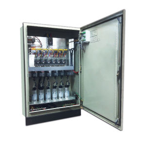 Batteria di condensatori automatica - Disproel - di fattore di potenza / a bassa tensione / a pavimento