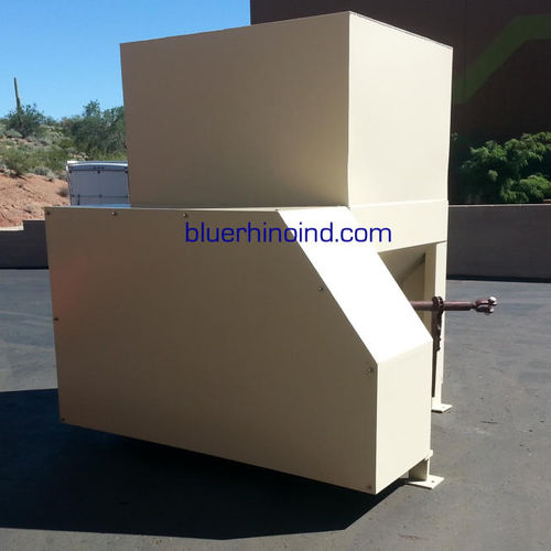 Compattatore per rifiuti fisso - 10 HP - Blue Rhino Industries of America - a coclea