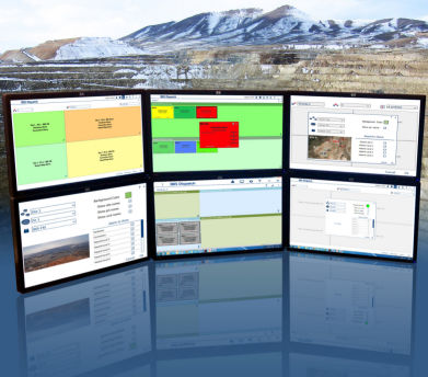 Software di supervisione - IBIS Dispatch - IDS GeoRadar - configurazione / di monitoraggio / di allarme
