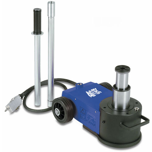 Cric martinetto con ruote (sollevatore con ruote) - 3217 - AIRTEC SRL - idropneumatico / 20 tonnellate / 40 tonnellate