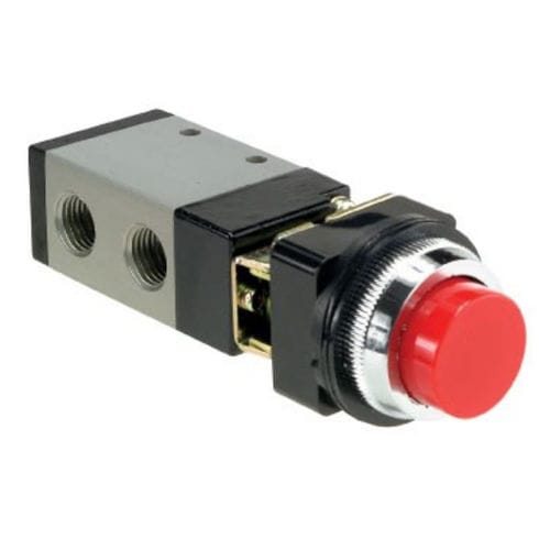 Distributore pneumatico a cassetto - MaxAir 1/4"  - ARO, Ingersoll Rand - ad azionamento pneumatico / in alluminio