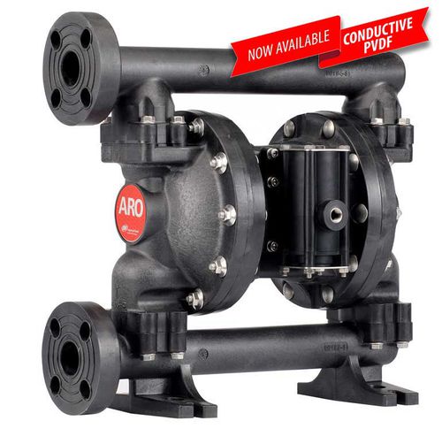 Pompa a doppia membrana - PD10E-FES-A - ARO, Ingersoll Rand - per acque reflue / per prodotti chimici / azionata ad aria
