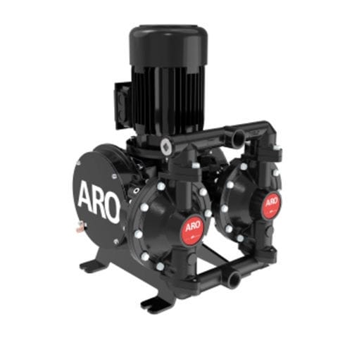Pompa a doppia membrana - EVO  - ARO, Ingersoll Rand - ad aria / elettrica / fissa