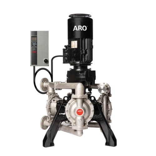 Pompa a membrana - 1" EVO - ARO, Ingersoll Rand - ad acqua / elettrica / fissa