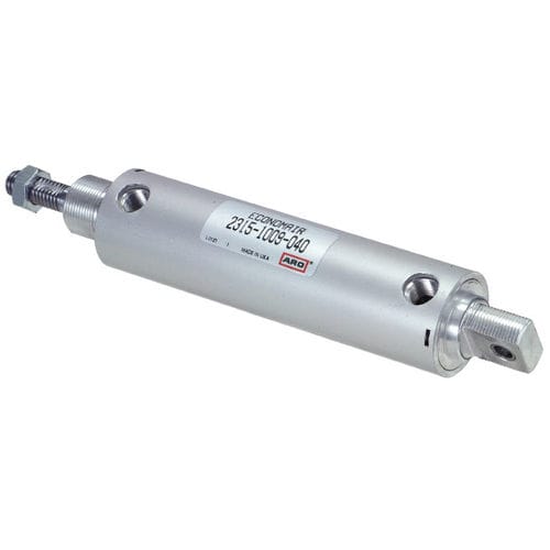 Cilindro pneumatico - Economair - ARO, Ingersoll Rand - con gambo filettato / a doppio effetto / in alluminio