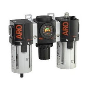 Filtro regolatore lubrificatore ad aria - 2000   - ARO, Ingersoll Rand - per aria compressa / in policarbonato / in ottone