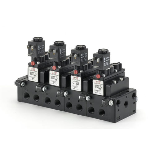 Distributore pneumatico a cassetto - A211PS - ARO, Ingersoll Rand - azionato tramite solenoide / a comando assistito / a 5/2 vie