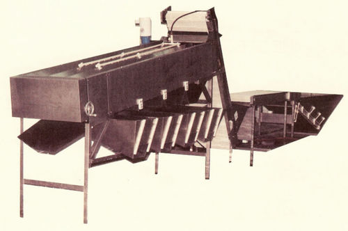 Calibratrice per gamberetti - PG Series - Pisces Fish Machinery Inc. - a rulli