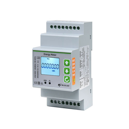 Contatore di energia elettrica monofase - DEM-3M1C - Chongqing Blue Jay Technology Co. Ltd - su guida DIN / RS-485 / Modbus