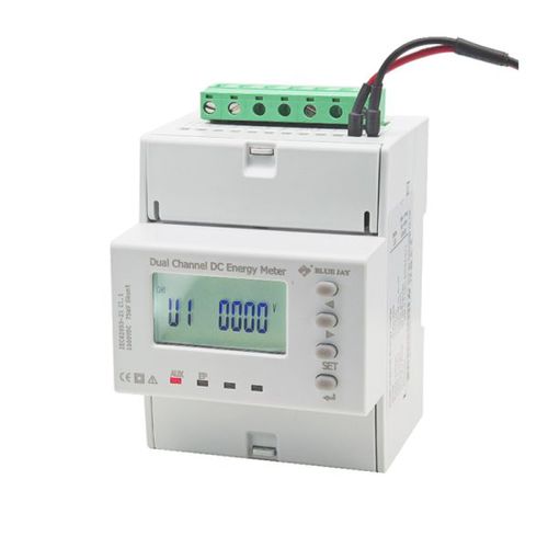 Contatore di energia elettrica monofase - DCEM-4MS - Chongqing Blue Jay Technology Co. Ltd - su guida DIN / RS-485 / multicircuito
