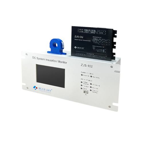 Controllore di isolamento DC - ZJS-102 - Chongqing Blue Jay Technology Co. Ltd - RS485 / su guida DIN / Modbus