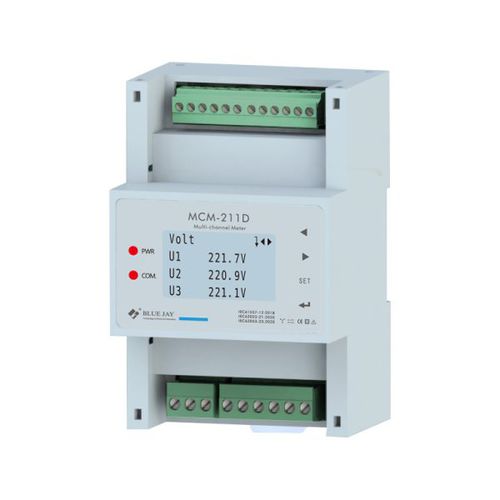 Contatore di energia elettrica monofase - MCM211D - Chongqing Blue Jay Technology Co. Ltd - su guida DIN / RS-485 / Modbus RTU
