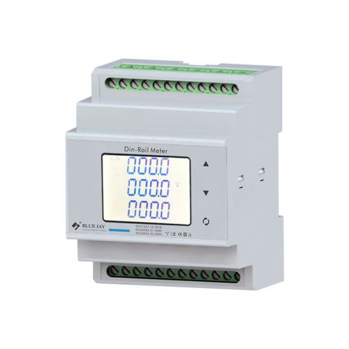 Contatore di energia elettrica trifase - DEM-4MC - Chongqing Blue Jay Technology Co. Ltd - su guida DIN / RS-485 / uscita ad impulsi