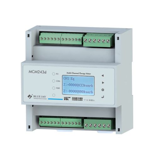 Contatore di energia elettrica trifase - MCM243d - Chongqing Blue Jay Technology Co. Ltd - su guida DIN / RS-485 / residenziale