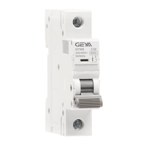 Interruttore automatico piccolo - GYM9-6KA - Zhejiang Geya Electrical Co., Ltd - magnetotermici / contro i cortocircuiti / per sovraccarichi