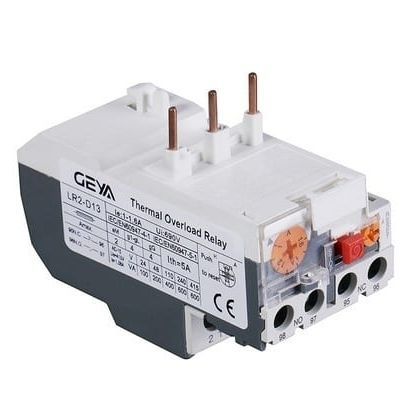 Relè di sovraccarico - LR2-D - Zhejiang Geya Electrical Co., Ltd - termico / per motore elettrico / su guida DIN