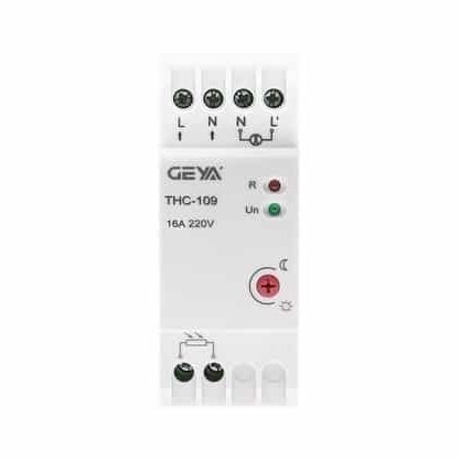 Interruttore orario digitale - THC109 - Zhejiang Geya Electrical Co., Ltd - su guida DIN