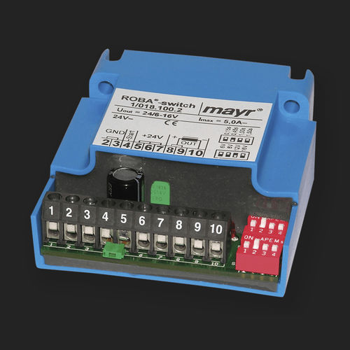 Raddrizzatore di corrente DC - ROBA®-switch 24V - Chr. Mayr GmbH + Co. KG - a commutazione / per comando di freno e frizione
