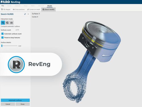 Software di ingegneria - RevEng - FARO Technologies - CAD / di progettazione / di qualità
