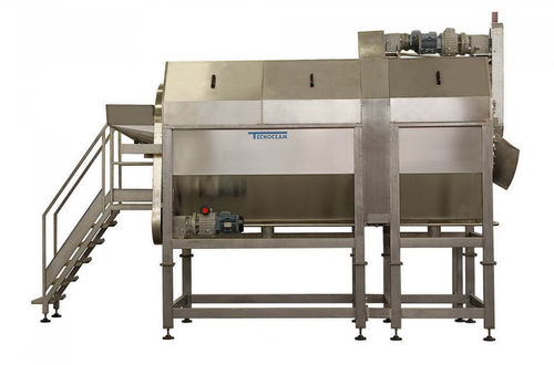 Lavatrice agroalimentare per verdura - 2394 - 2143 -2642 – 2655 - TECNOCEAM - automatica / a spazzzola
