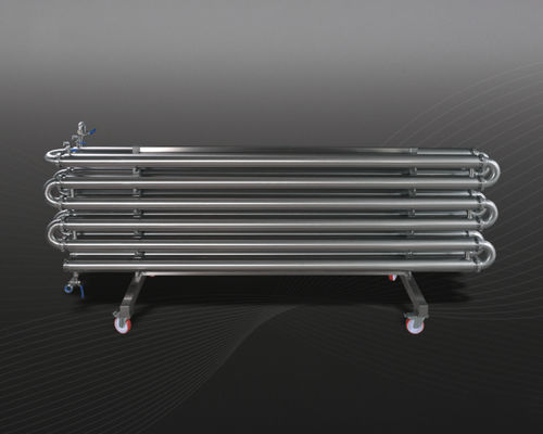 Scambiatore di calore a tubo spiralato - 2HE3000 - SRAML - liquido/liquido
