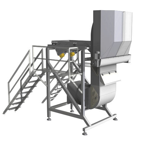Lavatrice agroalimentare per fagiolini - AS-10B AirCleaner - POLLAK SALA - per piselli