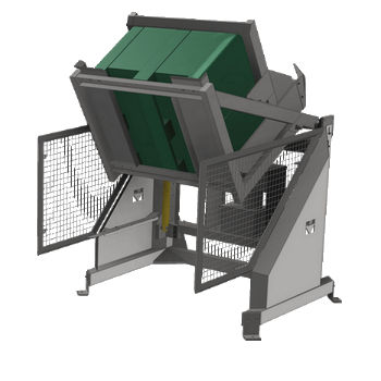 Ribaltatore idraulico - PT-20A TippMaster - POLLAK SALA - di pallets / per l'industria agroalimentare