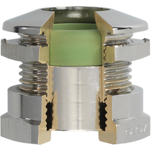 Pressacavo in acciaio inossidabile - 1040.17.96.70.065 - AGRO - in ottone nichelato / IP68 / IP69