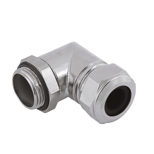 Pressacavo in ottone nichelato - 5215 series - AGRO - isolato / a gomito