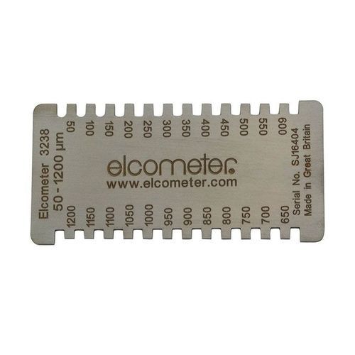 Misuratore di spessore a pettine per film umido - 3238 series - Elcometer - di fogli umidi / fisso / in acciaio inossidabile