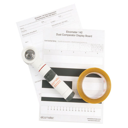 Kit di test manuale - E142----1  - Elcometer - di superficie / per particelle di polvere / ISO 8502-3