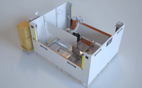Cella robotizzata di saldatura - MASTER 2500 - Powermig - compatta
