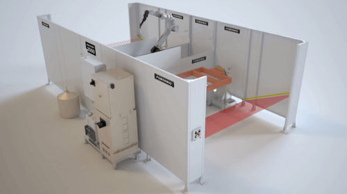 Cella robotizzata di saldatura - DISCOVERY 2000 - Powermig - per grandi pezzi