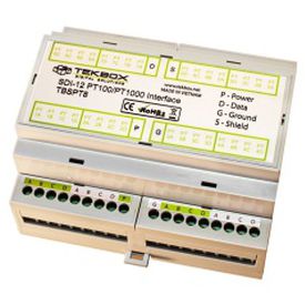 Modulo I/O analogico - TBSPT8 - TEKBOX - 8 canali / per sensore di temperatura / configurabile