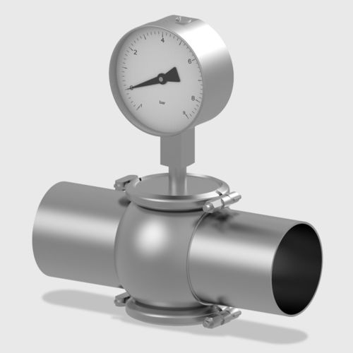 Manometro analogico - VARINLINE® - GEA Wiegand - a tubo Bourdon / IP65 / di processo
