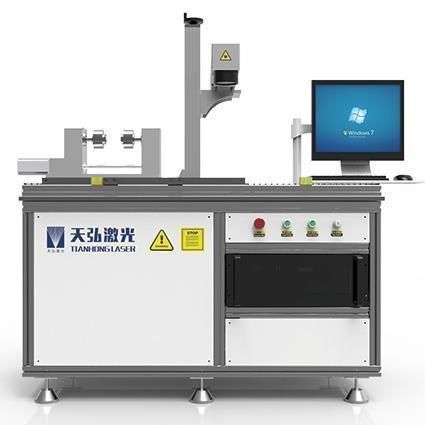 Macchina di marcatura laser - TH-Y2-FLMS - Tianhong Laser - per acciaio inossidabile / per pezzi cilindrici / con tavola rotante