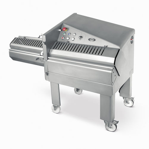 Affettatrice per carne - ABM 650 - ABM company S.r.l. - per pesce / automatica / a coltelli