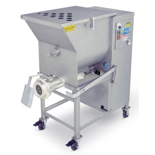 Tritacarne industriale di carne fresca - AFMG 24 - ABM company S.r.l. - con rotelle / automatico / in acciaio inossidabile