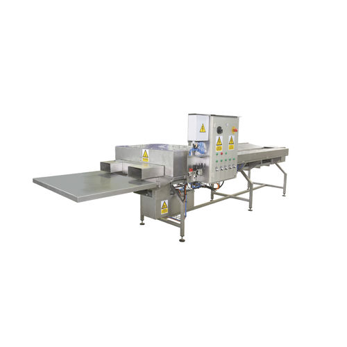 Confezionatrice orizzontale - Gaictech - semiautomatica / per pesce / con dosatore volumetrico