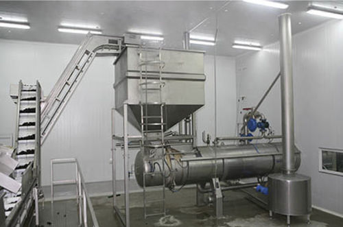 Cuocitore industriale a vapore - Gaictech - per frutti di mare / in acciaio inossidabile / automatico
